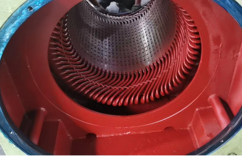 710kw-6P電機線圈大修